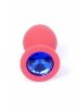 MyLove Toys - Jewellery Red Silicone PLUG Medium